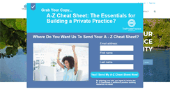 Desktop Screenshot of privatepracticestartup.com